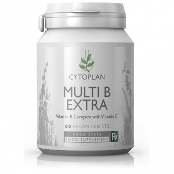B vitaminų kompleksas su vitaminu C "Multi B Extra", 60 kaps.